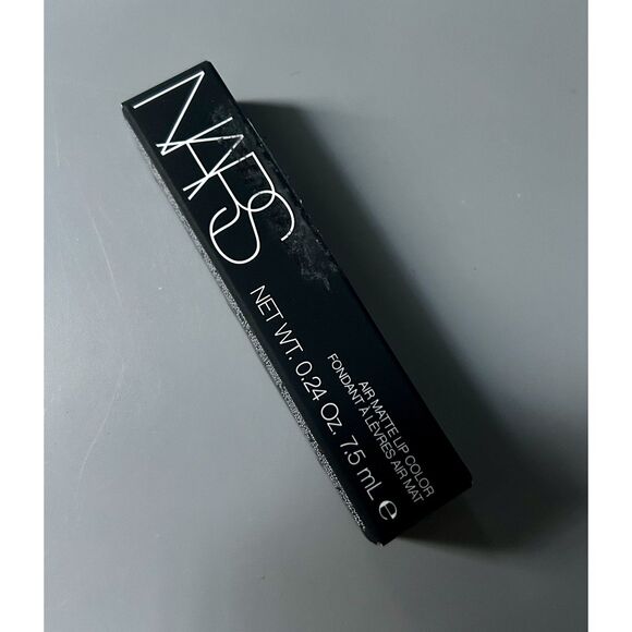 NARS Cosmetics Air Matte Lip Color - Burlesque, Warm Red, .24 oz, Full Size, New - Picture 3 of 5